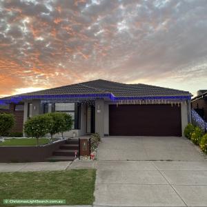 Christmas Light display at 11 Juscelina Drive, Craigieburn