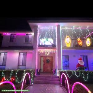 Christmas Light display at 18 Bishop Street, Cabarita