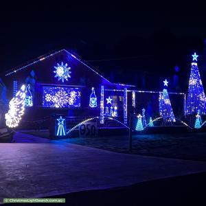 Christmas Light display at 4 Simson Street, Carisbrook