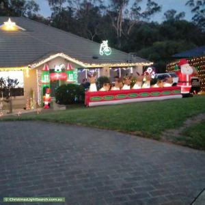 Christmas Light display at  Coachwood Crescent, Picton
