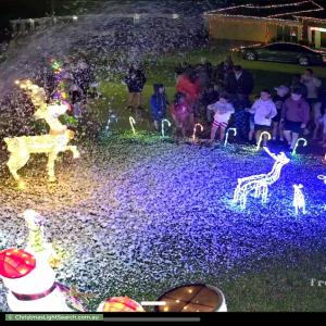 Christmas Light display at 43 Dalray Crescent, Kurunjang