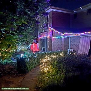 Christmas Light display at 5 Melaleuca Court, Berwick