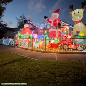 Christmas Light display at 2 Skipper Drive, Altona Meadows