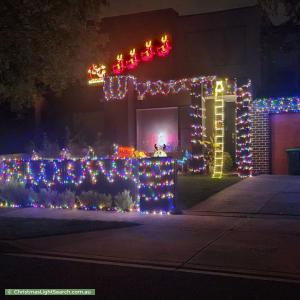 Christmas Light display at 44A Wallace Avenue, Murrumbeena