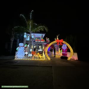Christmas Light display at 95 Jamieson Way, Point Cook