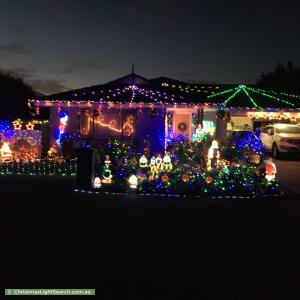 Christmas Light display at 4 Abbey Walk, Point Cook