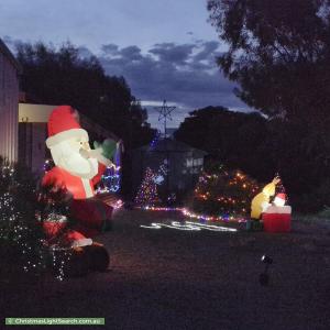 Christmas Light display at 24 Fifth Street, Orroroo
