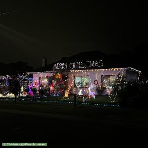 Christmas Light display at 13 Carter Crescent, Werribee