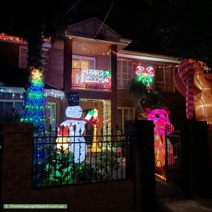 Christmas Light display at 22 Wheatley Road, Bentleigh