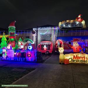 Christmas Light display at 99 Allumba Way, Wollert