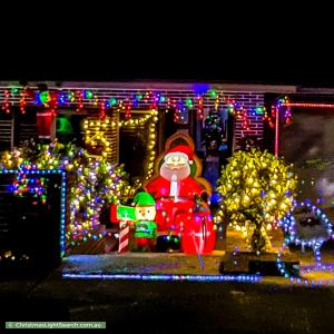 Christmas Light display at 54 Corella Drive, Whittlesea