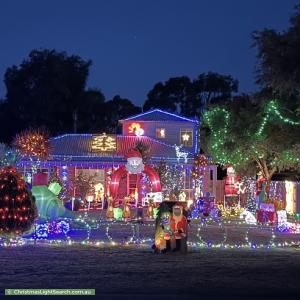 Christmas Light display at  Rollings Close, Rosebud