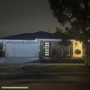 Christmas Light display at 47 Maracana Circuit,  Strathtulloh