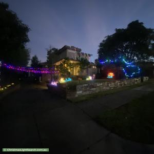 Christmas Light display at 86 Huntingdale Road, Mount Waverley