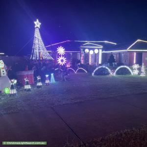 Christmas Light display at 86 Bunker Road, Victoria Point