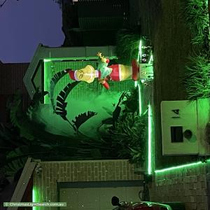 Christmas Light display at 14 Bridget Place, Kellyville