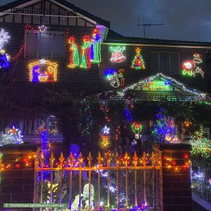 Christmas Light display at 46 Knowles Avenue, Matraville