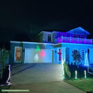 Christmas Light display at 33 Casuarina Drive, Romsey