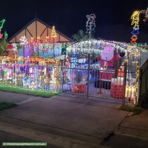 Christmas Light display at  Belmore Terrace, Woodville Park