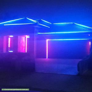 Christmas Light display at 32 Redcliffe Terrace, Taylors Hill