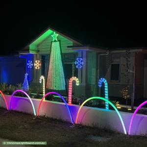 Christmas Light display at 31 Fairmount Circuit, Yarrabilba