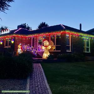 Christmas Light display at 21 Twilight Drive, Happy Valley