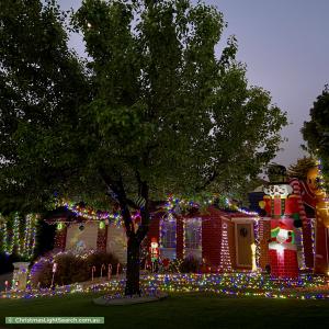 Christmas Light display at  Pfitzner Place, Greenwith