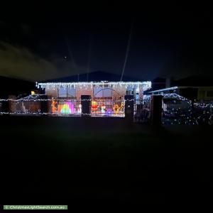 Christmas Light display at 17 Wakool Avenue, Deer Park