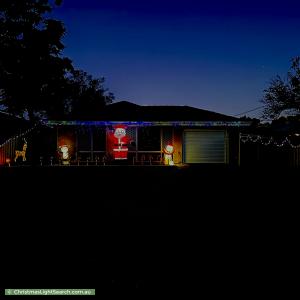 Christmas Light display at 13 Silverhill Loop, Seville Grove