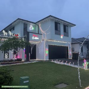 Christmas Light display at 56 Victory Drive, Griffin