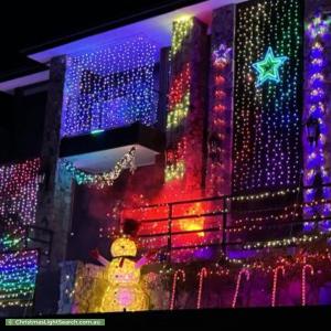 Christmas Light display at 16 Amity Place, Sunbury