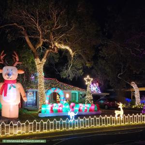 Christmas Light display at 39 Wyatt Street, Ocean Grove