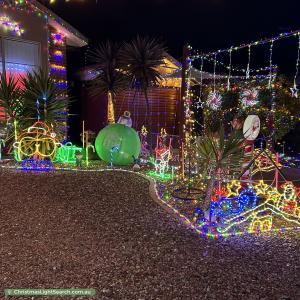 Christmas Light display at 6 Beela Place, Ngunnawal