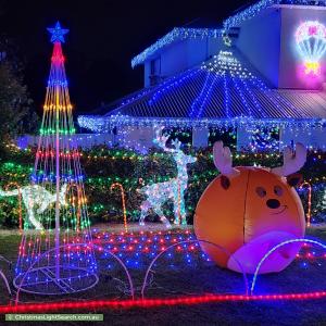 Christmas Light display at  Gimber Street, Melville