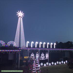 Christmas Light display at 36 Parkvalley Drive, Chirnside Park
