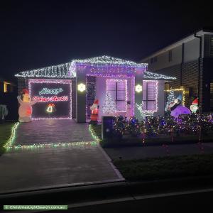 Christmas Light display at 55 Everard Terrace, Marsden Park