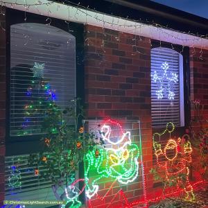 Christmas Light display at 22 Wyong Court, Patterson Lakes