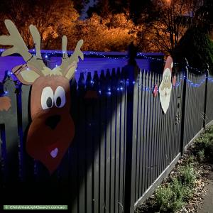 Christmas Light display at 59 Wallace Road, Wantirna South