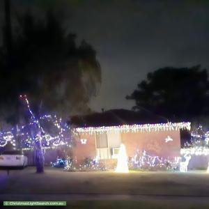 Christmas Light display at 3 Cleveland Court, Dandenong North