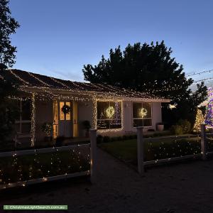 Christmas Light display at 15 Napoleon Way, Greenwith