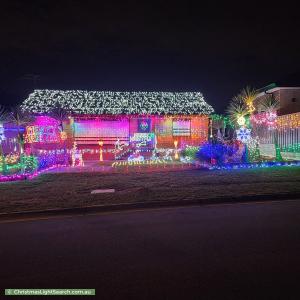 Christmas Light display at 6 Myara Avenue, Ingle Farm
