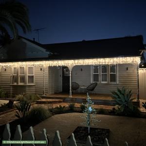 Christmas Light display at 27 Soudan Street, Coburg