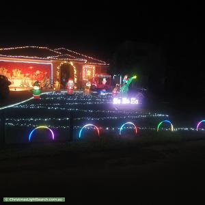 Christmas Light display at 36 Central Green Drive, Narangba