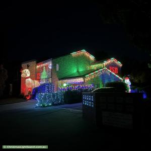 Christmas Light display at 3 Everard Street, Palmerston