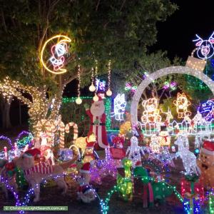 Christmas Light display at 101 Kempsie Road, Upper Mount Gravatt