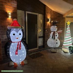Christmas Light display at 14 Polar Court, Greenwith