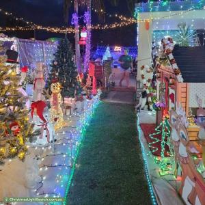 Christmas Light display at 20 Adrian Street, Caboolture