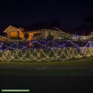 Christmas Light display at 30 Brush Box Place, Heathwood