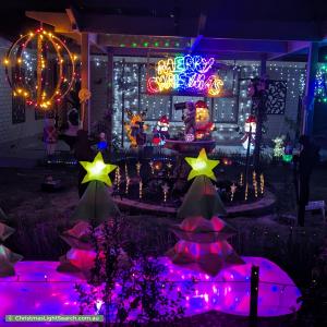 Christmas Light display at 19 Butler Street, Mallala