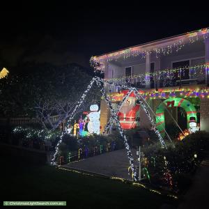 Christmas Light display at 22 Rigel Street, Coorparoo
